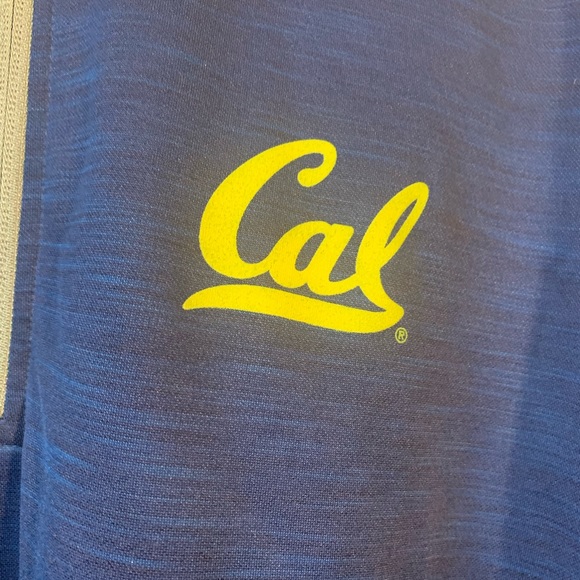 Cal Golden Bears Half Zip Dri Fit Pullover Size L Like New - Picture 4 of 8